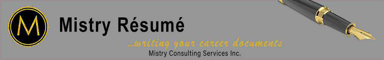 Mistry Resume Mistry Consulting Services Inc., Logo Banner